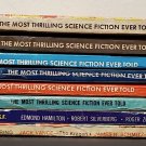 Lot of 8 The Most Thrilling Science Fiction Ever Told, 1966 - 1969