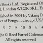 Redemption Street by Reed Farrel Coleman - Signed 1st Hb. Edn.