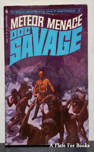 Meteor Menace: Doc Savage vol. 3 by Kenneth Robeson - 5th Pb