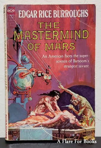 THE MASTERMIND OF MARS by Edgar Rice Burroughs - Ace F-181