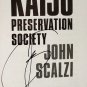 Kaiju Preservation Society by John Scalzi - Signed Trade Pb