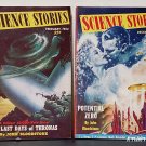 Science Stories Dec 1953, Feb 1954, April 1954