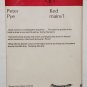 Red Mains'l by Peter Pye - Hb