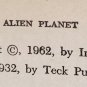 Alien Planet by Fletcher Pratt - 1st Pb Edn