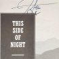 This Side of Night by J. Todd Scott - Signed 1st Hb Edn
