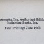 Synthetic Men of Mars by Edgar Rice Burroughs - 1st Pb Ballantine F-739