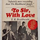 To Sir, With Love by E.R. Braithwaite - 1968 Pb Printing