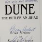 The Butlerian Jihad by Kevin J. Anderson; Brian Herbert- Signed 1st Hb