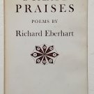 Great Praises by Richard Eberhart - 1st Edition 1957