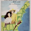 Cajun Odyssey by Beryl F Angue Sauce Stiles - Signed 1st Trade Pb Printing