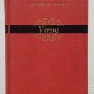 Versus by Ogden Nash - 1949 Hardcover