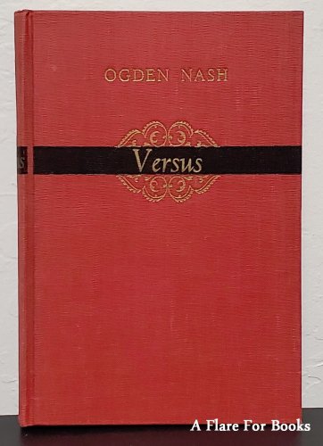 Versus by Ogden Nash - 1949 Hardcover