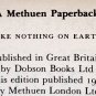 Like Nothing on Earth by Eric Frank Russell - 2nd Pb Printing
