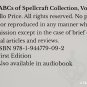 The ABCs of Spellcraft Collection Volume 1 by Jordan Castillo Price