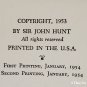 The Conquest of Everest by Sir John Hunt - 2nd Hb Edn