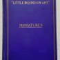 Little Books On Art - Miniatures Ancient And Modern by Cyril Davenport - 1st Hb