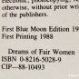 Dreams of Fair Women by Celeste Arden - 1st Pb Edn