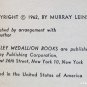 Operation Terror by Murray Leinster - 1st Pb Edn