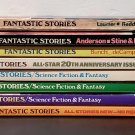 Fantastic Stories Feb, June, August 1971 and April, June, Aug, Oct, Dec 1972