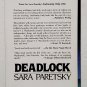 Deadlock: V.I. Warshawski vol. 2 by Sara Paretsky - 1st Hb Edn