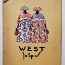 West by Piet Bakker - 1st Hb Edn