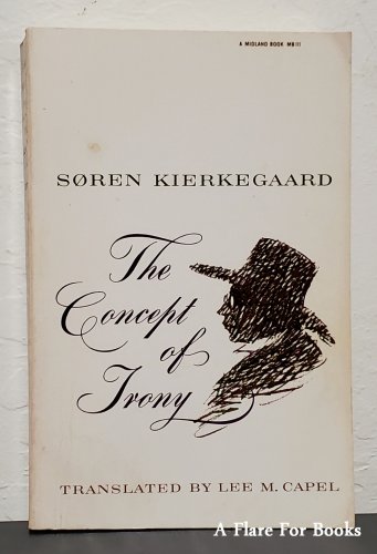 Concept of Irony With Constant Reference by Soren Kierkegaard - Trade Pb
