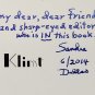 Killing for Klimt: Megan Crespi vol. 1 Alessandra Comini - Signed Trade Pb.