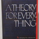 A Theory for Everything by Jeremy Bernstein - 1st Hb. Edn.