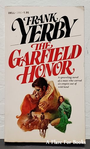 Garfield Honor by Frank Yerby - 1st thus Pb Edn