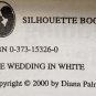 The Wedding in White by Diana Palmer - 1st Pb Edn
