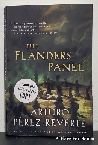 Flanders Panel by Arturo Perez-Reverte - Signed 1st Trade Pb Edn