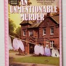 AN Unmentionable Murder: Manor House vol. 9 by Kate Kingsbury - 2nd Printing