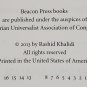 Brokers of Deceit by Rashid Khalidi - Hb