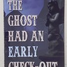The Ghost Had an Early Check-Out by Josh Lanyon