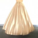 Sparkling Gold Metallic Skirt Ameynra fashion dancewear long elegant. Size M New
