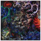 Dead Asteroid. Space art. Acrylic Painting by Sofia Goldberg. Original 30x30"