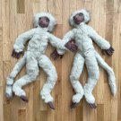 Two (2) PLIO Plush Sifika Lemur (Large Monkeys) Toys from Disney Dinosaur Movie