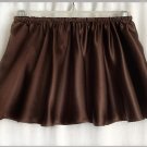 Dark brown mini skirt for girl or teen. Size S/M
