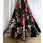 Gypsy Style Patchwork Maxi Skirt Ameynra design Size L New Long