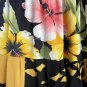 Multicolor Patchwork Maxi Skirt with flowers. Ameynra design. Size M. New
