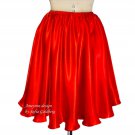 Red Satin Mini Skirt, Size M. New. Elastic waist Red Satin Mini Skirt, Size M. New. Elastic waist