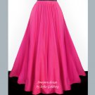 Dark pink rayon maxi skirt. Size XL. Long. New. Ameynra design