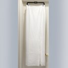 Black Halo skirt. Off white color. Straight, elegant, long. Size 10