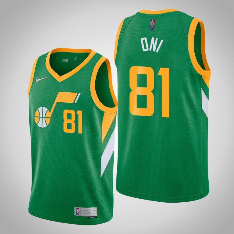 jazz earned jersey