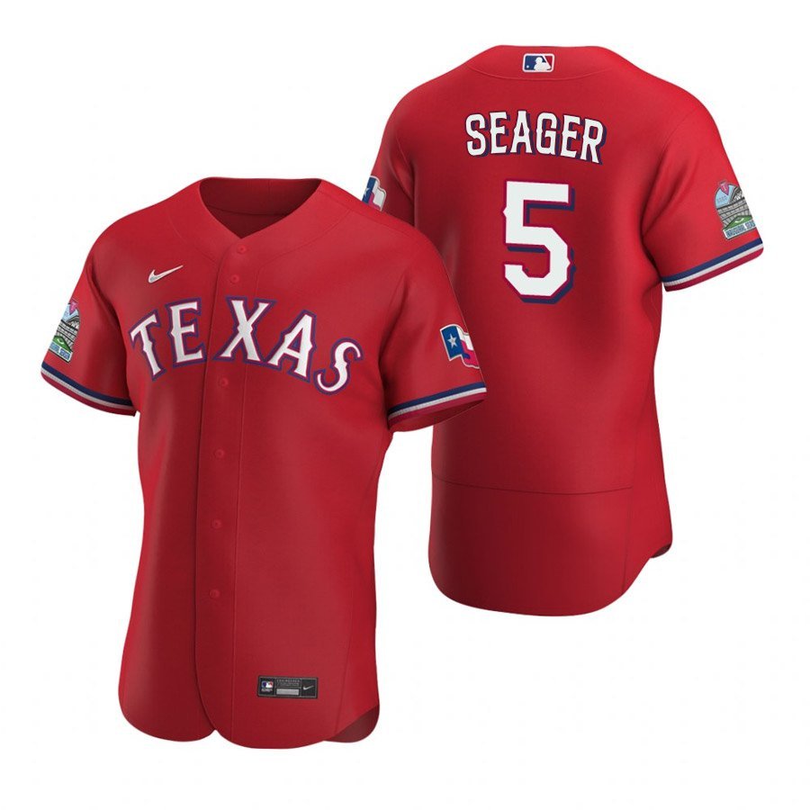 corey seager rangers shirt