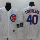 Chicago Cubs Willson Contreras #40 Cool Base Men's Stitched Jersey