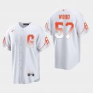 2022-23 All-Star San Francisco Giants Alex Wood 57 White Jersey - Dingeas