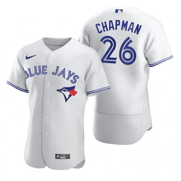 Men's Toronto Blue Jays - #26 Matt Chapman Cool Base / Flex Base Stitched  Jersey