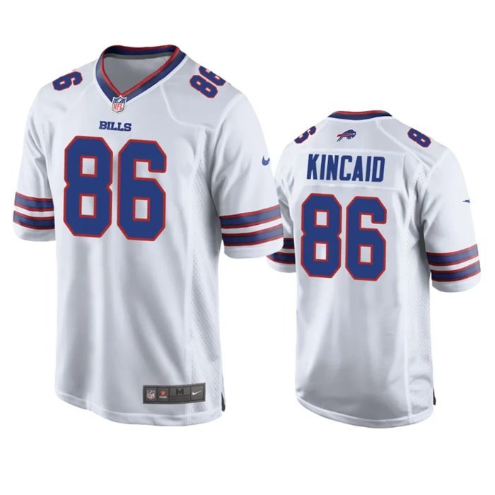 Dalton Kincaid Buffalo Bills Jersey white – Classic Authentics