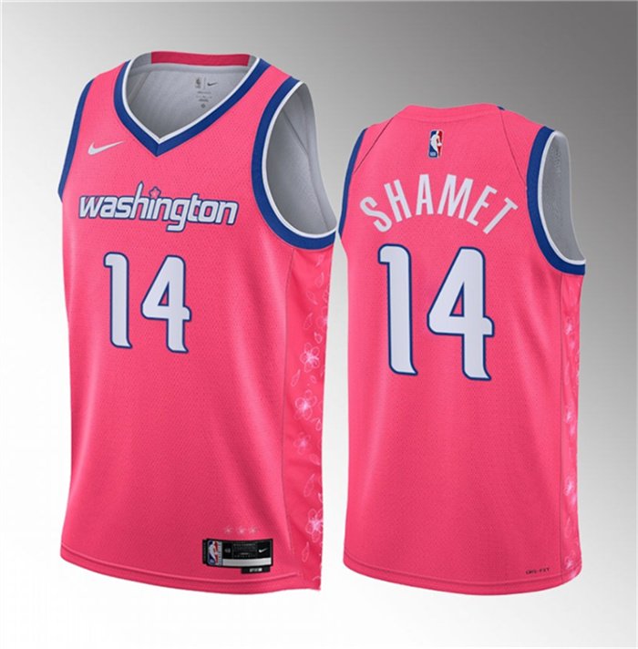 Wizards Bradley Beal 3 Pink Jersey Cherry Blossom City Edition